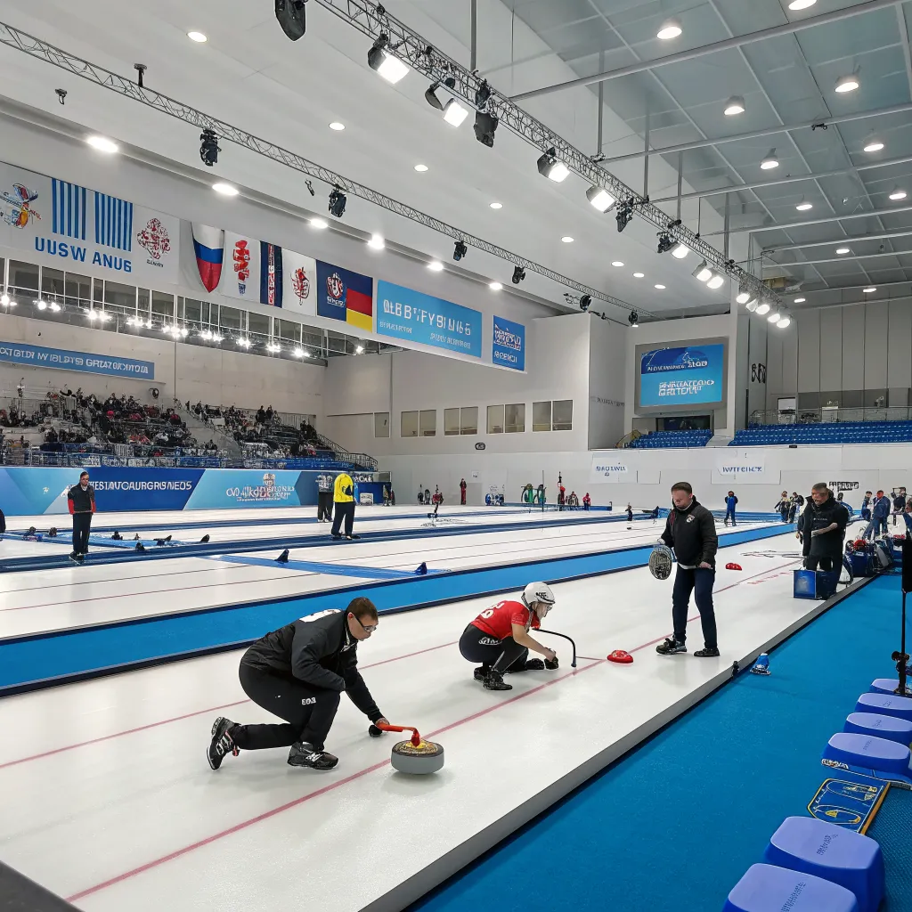 Zonă competiție indoor KERANION